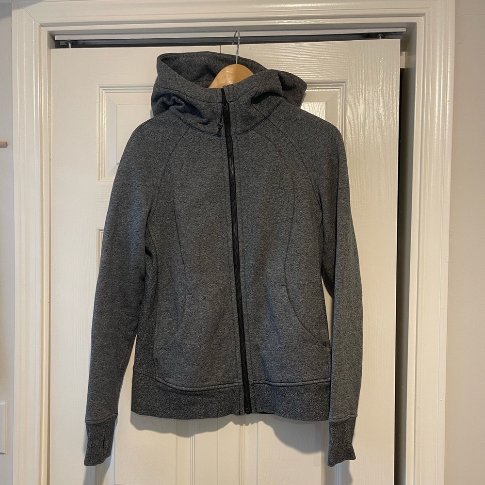 Lululemon Scuba Full-zip Hoodie Grey